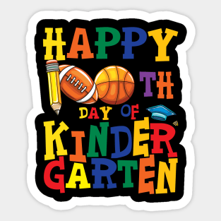 100 DAYS OF SCHOOL Kindergarten Sticker